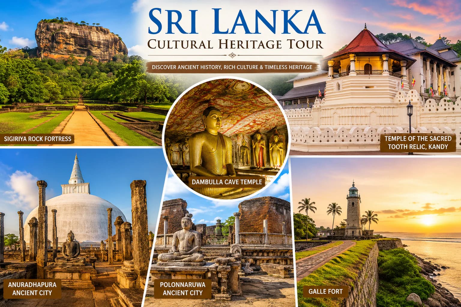 Affordable Sri Lanka Cultural Heritage Tour Packages